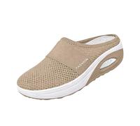 Chaussures Orthopédique Femme Sneakers Orthopédiques Respirant Maille de Marche Talon Chaussons Pas Cher Baskets sans Laçage Légères Et Confortables Amortissement Accru Et Soulagement des Pieds 2025