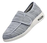 Chaussures Orthopédiques de Coussin Marche orthopédique Décontractée avec Soutien de la voûte Plantaire Air Comfort Tricot diabétique Marche en Plein air décontractées ( Color : LightGrey , Size : 39