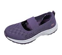 Chaussures orthopédiques diabétiques pour homme et femme - Coupe extra large - Avec mousse à mémoire de forme - Chaussures de marche réglables à fermeture facile - Pour personnes âgées, arthrite
