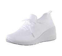 Chaussures Orthopédiques Femme Basket Toile Femme Semelle Épaisse Respirable Décontracté Mode Douce Rehaussement BasketFemme Outdoor Shoes Été