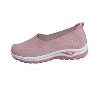 Chaussures Orthopediques Femmes Pas Baskets sans Laçage pour Chic Antidérapantes avec Maille pour Femme Basquette De Marche Printemps Sneakers Fitness Slip on Confort Basquette Course Travail