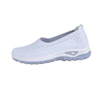 Chaussures Orthopediques Femmes Pas Baskets sans Laçage pour Chic Antidérapantes avec Maille pour Femme Basquette De Marche Printemps Sneakers Fitness Slip on Confort Basquette Course Travail