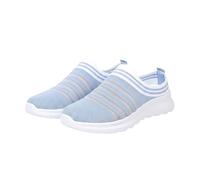 Chaussures orthopédiques fermées pour femme - Baskets à enfiler en maille | Sabots respirants et confortables - Chaussures d'été antidérapantes - Légères - Pour les loisirs, l'extérieur et le fitness