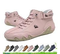 Chaussures orthopédiques imperméables et respirantes Vogldeck for hommes et femmes - Chaussures de pieds nus faites à la main, légères et décontractées, idéales for la randonnée(Pink,40 EU)