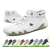 Chaussures orthopédiques imperméables et respirantes Vogldeck for hommes et femmes - Chaussures de pieds nus faites à la main, légères et décontractées, idéales for la randonnée(Blanc,40 EU)