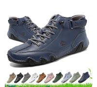 Chaussures orthopédiques imperméables et respirantes Vogldeck for hommes et femmes - Chaussures de pieds nus faites à la main, légères et décontractées, idéales for la randonnée(bleu,40 EU)