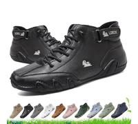 Chaussures orthopédiques imperméables et respirantes Vogldeck for hommes et femmes - Chaussures de pieds nus faites à la main, légères et décontractées, idéales for la randonnée(Noir,41 EU)