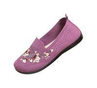 Chaussures Orthopédiques pour Femme | Chaussures sans Lacets Chaussure pour Randonnée en Plein Chaussure De Fitness Marche Sneakers Respire Semelle Plate Baskets A Enfiler