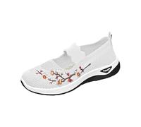 Chaussures orthopédiques pour femme - Mocassins à enfiler - Chaussures de loisirs - Chaussures en tricot - Chaussures de marche - Chaussures basses - Chaussures de santé - Chaussures à plateforme