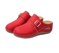 Chaussures Orthopédiques sans Lacets Slip-on Sneakers pour Femme Respirant Maille de Marche Orthopédique Baskets Légères Antidérapantes Amortissement Soulagement des Pieds Chaussure