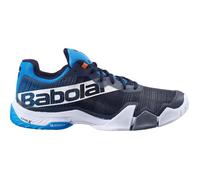 Chaussures Padel Homme Jet PREMURA Babolat - Noir-Bleu AH 2021 - Synthétique - Multisport 40,5