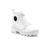 Palladium Chaussures Pallabase Twill Homme Textile Blanc Talon haut Embout caoutchouc 40