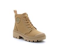 Baskets montantes femmes Palladium PALLABASE TWILL Beige 40
