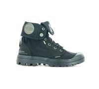 Chaussures Pampa Baggy Supply - Palladium - Noir - Toile - Lacets - Col rabattable 44,5