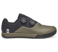 Chaussures pedales plates fox union boa flat khaki