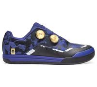 Chaussures pedales plates vtt fox union boa goldstone limited edition noir violet homme