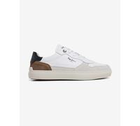 Chaussures Pepe Jeans Camden Nature blanc beige marron - 46
