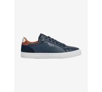 Chaussures Pepe Jeans Kenton Court bleu foncé marron blanc - 43