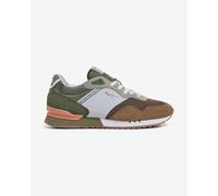 Chaussures Pepe Jeans London Urban marron blanc vert - 44
