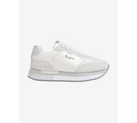 Chaussures Pepe Jeans Rusper Shine blanches femme - 38