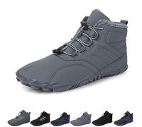 Chaussures Pieds Nus d'Hiver Pour Homme et Femme, Imperméables, Automne et Hiver, Gris B, 41 EU