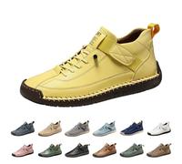 Chaussures pieds nus en cuir pour homme - Chaussures de sport imperméables - Chaussures de randonnée légères et décontractées - Chaussures de bateau - Pour la randonnée, la conduite, les voyages
