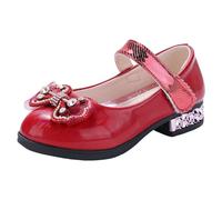 Chaussures pieds nus pour enfants et femmes avec talons épais diamants, chaussures simples cool, nœud tendance, chaussures de danse, chaussures de princesse, chaussures de volleyball pour garçons