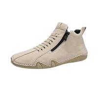 Chaussures pieds nus pour homme - Chaussures de sport respirantes et légères - Chaussures de marche décontractées - Antidérapantes - Avec fermeture éclair latérale - Baskets de course à pied