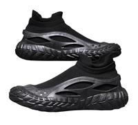 Chaussures pieds nus pour homme Semelle épaisse : baskets à enfiler Chaussures de sport unies Chaussures de course antidérapantes Chaussures de loisirs Amortissement Chaussures d'extérieur classiques