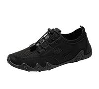 Chaussures pieds nus pour homme Sport : baskets en maille Chaussures pieds nus avec lacets Chaussures de sport respirantes Chaussures de marche légères Chaussures d'entraînement classiques