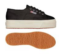 Chaussures plateforme femme 2790ACOTW LINEA UP AND DOWN - Superga - Noir - Lacets 40