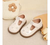 Chaussures plates à enfiler mignonnes et pour tout-petites filles, printemps/automne EUR20,EUR21,EUR22,EUR23,EUR24,EUR25,EUR26,EUR27,EUR28Unicolore