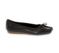 Chaussures plates - Clarks - FRECKLE N - Cuir - Noir - Ballerine 1cm