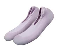 Chaussures Plates féminines légères pour Sport en intérieur avec Semelle absorbante et Flexible pour Saut Yoga Fitness (Light Purple, 39)