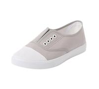 Chaussures Plates pour Femmes Chaussures en Toile en Tissu pour Femmes Baskets Toile Baskets Tissu décontractées de Marche Bateau d'été Basses Mocassins