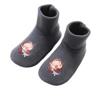 Chaussures pour bébé - Chaussures d'apprentissage - Pour fille et garçon - Tricot - Chaussures pour enfant - Antidérapantes - Sol doux - Chaussettes de sol en tricot - Chaussures de marche pour bébé