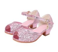 Chaussures pour bébé et Enfant Fille De Princesse Motif DéCoration Perles Bling Diamant Brillant fête Rose Sandales Enfants Le Printemps l'automne
