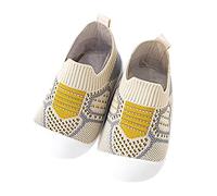 Chaussures pour bébé Fille garçon de Marche Nouveau-né First Walking Shoes Respirantes Fond Plat antidérapantes d'extérieur Tout-Petits Pas GarçOns Filles