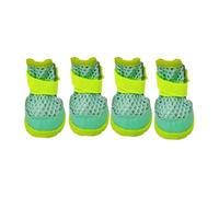Chaussures pour chien avec base texturée, couverture quotidienne des pattes, fermeture auto-agrippante, ensemble de quatre pièces, pour l'intérieur et l'extérieur, chaussures pour chien, chaussures