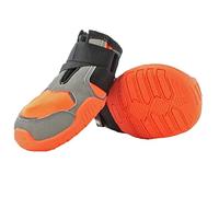 Chaussures pour Chien Pad N’Protect Polar Khan Elles sont Respirantes et protègent Les Coussinets des Pattes des Chiens Lors d’activités Outdoor, I-dog est Une Marque Française. (Orange, 83mm)