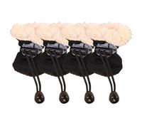 Chaussures pour chien par temps froid - Bottes pour chien par temps froid - Raquettes de neige antidérapantes confortables pour chiots | Couvre-pieds réfléchissants et lavables pour pattes d'animaux