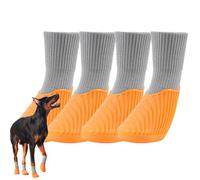 Chaussures pour chiens | Chaussure de protection élastique antidérapante pour chien, fournitures pour chiens de taille moyenne et petite, pour les jours de pluie en plein air