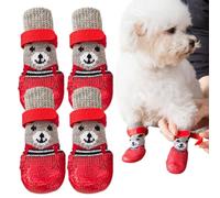 Chaussures pour chiens - Sans Slip, pour animaux domestiques | Gardes de pattes durables pour la neige hivernale, équipement extérieur confortable pour la randonnée, la course, l'entraînement et la