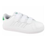 adidas Mixte Enfant Advantage Base 2.0 Shoes Children, Cloud White/Cloud White/Green, 29 EU