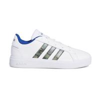 Chaussures pour Enfant - ADIDAS - Grand Court 2.0 K - Blanc - Lacets - Plat 38 1/2