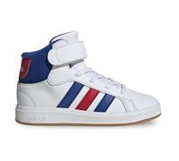Chaussures pour Enfant - ADIDAS - Grand Court Mid K - Blanc - Lacets - Plat 29