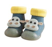 Chaussures pour enfants - Chaussons pour enfant - Pour nouveau-né et fille - Chaussures de randonnée - Chaussons de sport - Chaussons d'éveil - Tricotés - Pour bébé de 1 an, vert, 24 EU