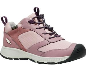 Chaussures pour enfants Keen Skua WP Youth zephyr/plum perfect 39