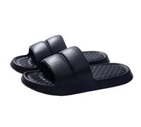 Chaussures pour femme 40 baskets d'été pour homme et femme avec semelle épaisse antidérapante pour intérieur et extérieur Pantoufles de salle de bain décontractées à semelle souple Chaussures pour