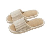 Chaussures pour femme avec semelle épaisse - Antidérapantes - Pour l'intérieur et l'extérieur - Pour la salle de bain - Avec semelle souple, kaki, 36 EU
